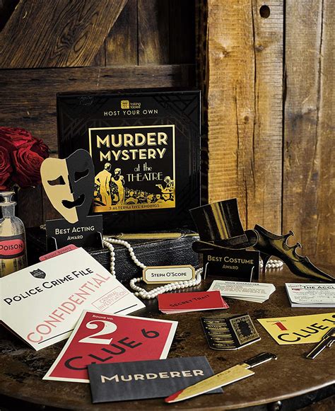 Murder mystery dinner party kit. Things To Know About Murder mystery dinner party kit. 